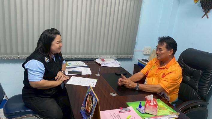 สทน.7 ลงพื้นที่ประสานองค์กรปกครองส่วนท้องถิ่น เพื่อเตรียมลงพื้นที่จัดเก็บข้อมูลการบริหารจัดการทรัพยากรน้ำสาธารณะและพื้นที่ชุ่มน้ำระดับท้องถิ่น จังหวัดประจวบคีรีขันธ์