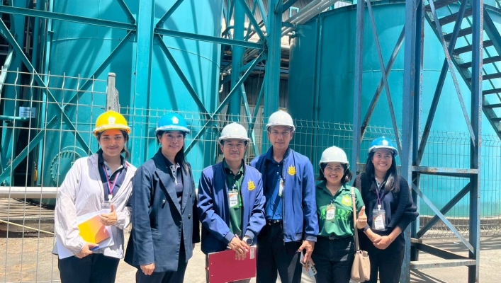 สทน.10 ตรวจสอบแหล่งน้ำ-สถานที่ใช้น้ำ ประกอบการพิจารณาขออนุญาตใช้น้ำ บริษัท นิว ไบโอดีเซล จำกัด