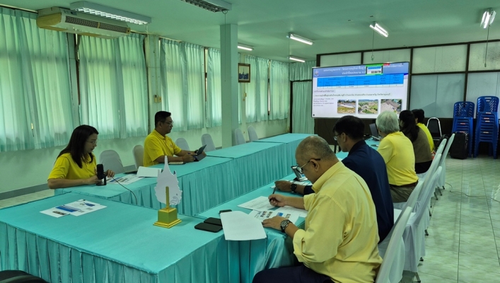 สทน.7 ประชุมการตรวจราชการกรมทรัพยากรน้ำ ประจำปีงบประมาณ พ.ศ. 2568 รอบที่ 2