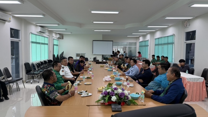 ทส. ทน. สทน.11 ร่วมประชุมหน่วยงานสังกัดกระทรวงทรัพยากรธรรมชาติและสิ่งแวดล้อมในพื้นที่จังหวัดอุบลราชธานี
