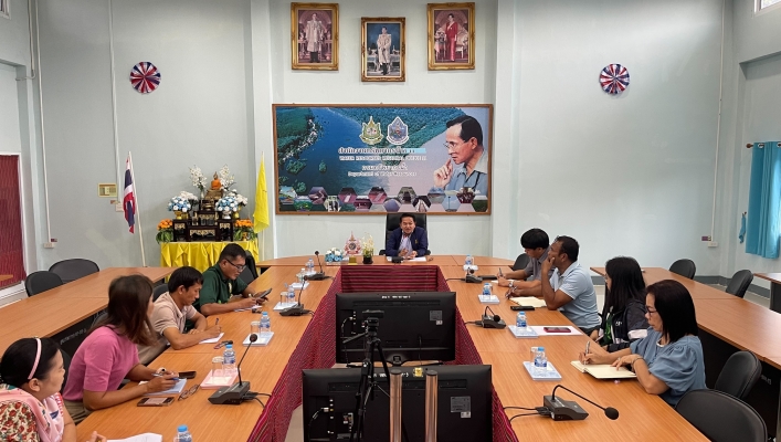 ทส. ทน. สทน.11 เข้าร่วมประชุมการเตรียมความพร้อมต้อนรับ รัฐมนตรีว่าการกระทรวงทรัพยากรธรรมชาติและสิ่งแวดล้อม “ตรวจเยี่ยมและให้กำลังใจผู้พิทักษ์ป่าตามแนวชายแดนไทย - กัมพูชา”