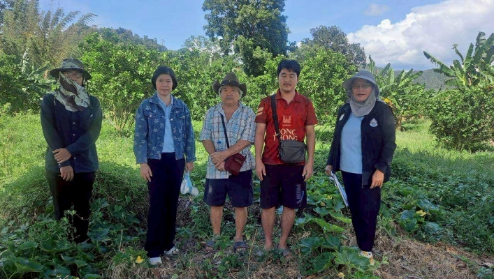 สทน.7 ลงพื้นที่ตรวจสอบข้อมูลสถานภาพพื้นที่ชุ่มน้ำที่มีความสำคัญระดับท้องถิ่น ในพื้นที่ตำบลท่าเสา อำเภอไทรโยค จังหวัดกาญจนบุรี
