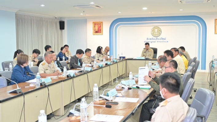 กรมทรัพยากรน้ำ โดย สำนักงานทรัพยากรน้ำที่ 1  ร่วมประชุมคณะกรรมการลุ่มน้ำปิง ครั้งที่ 6/2568 ณ ห้องประชุม 4 ชั้น 4 อาคารอำนวยการ ศาลากลางจังหวัดเชียงใหม่