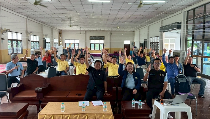 กรมทรัพยากรน้ำ โดยสำนักงานทรัพยากรน้ำที่ 1 ดำเนินการจัดประชุมเชิงปฏิบัติการเพื่อรับฟังความคิดเห็นของประชาชน  ตำบลทุ่งฝาย อำเภอเมืองลำปาง จังหวัดลำปาง