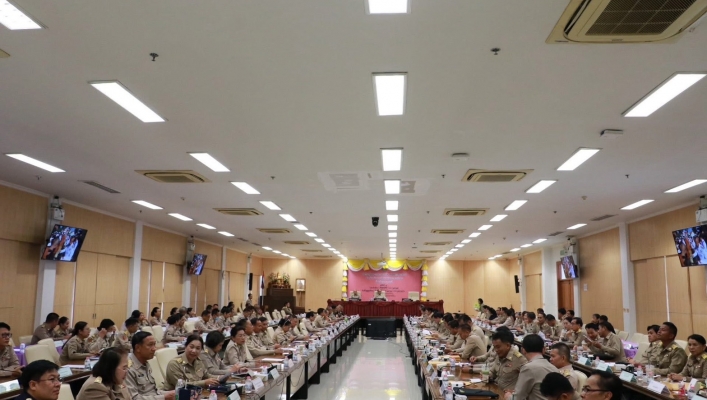 ทส. ทน. สทน.11 ส่วนอำนวยการ เข้าร่วมประชุมคณะกรมการจังหวัดอุบลราชธานี  หัวหน้าส่วนราชการ หัวหน้าหน่วยงานรัฐวิสาหกิจ  และนายอำเภอ ประจำเดือนสิงหาคม 2568