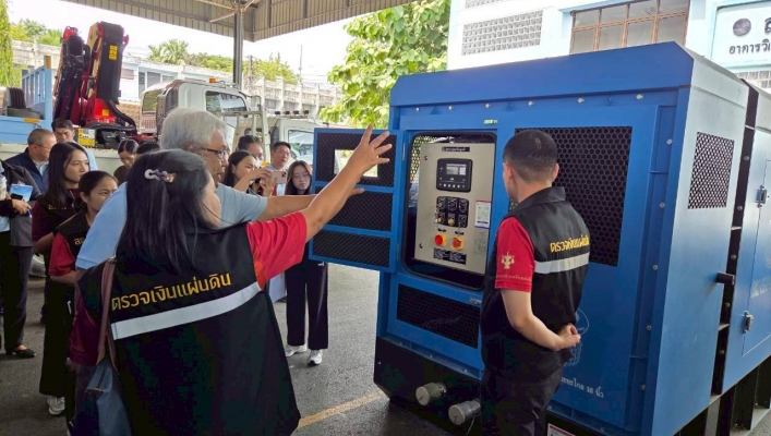 สทน.7 ให้ข้อมูลสำนักงานการตรวจเงินแผ่นดิน ในการเข้าสังเกตการณ์โครงการสำคัญด้านการบริหารจัดการน้ำ