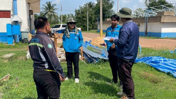 สทน.6 ดำเนินการประทับตราติดตะกั่วเครื่องมือวัดปริมาณน้ำที่ใช้ของการประปาส่วนภูมิภาค สาขาปราจีนบุรี