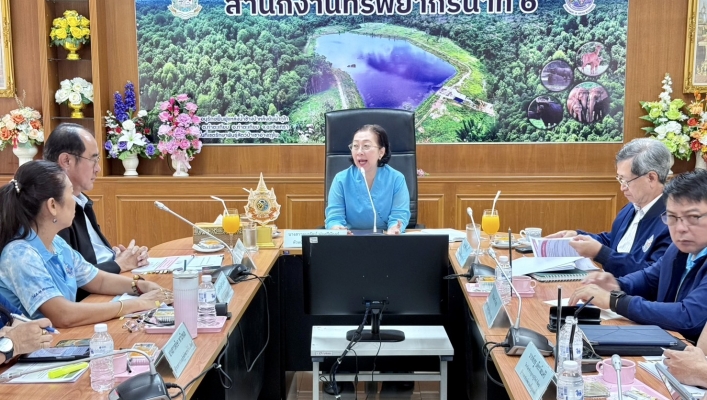 สทน.6 เข้าประชุมรับการตรวจราชการของหัวหน้าผู้ตรวจราชการกรมทรัพยากรน้ำ ตามแผนการตรวจราชการกรมทรัพยากรน้ำ รอบที่ 2 ประจำปีงบประมาณ พ.ศ. 2568