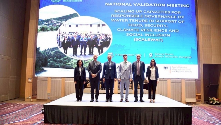 ​กรมทรัพยากรน้ำ โดยสำนักงานทรัพยากรน้ำที่ 2 ร่วมประชุมเชิงปฏิบัติการระดับประเทศ เพื่อรับฟังความคิดเห็นต่อผล การศึกษาภายใต้โครงการยกระดับขีดความสามารถในการกำกับดูแลรูปแบบการถือครองทรัพยากรน้ำตามหลักธรรมาภิบาลเพื่อสนับสนุนความมั่นคงทางอาหาร ความสามารถในการร