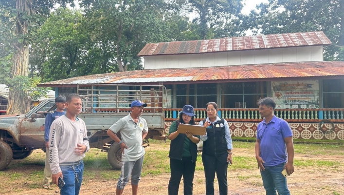 สทน.7 ลงพื้นที่สำรวจสถานภาพพื้นที่ชุ่มน้ำระดับท้องถิ่น อำเภอทองผาภูมิ อำเภอเลาขวัญ จังหวัดกาญจนบุรี
