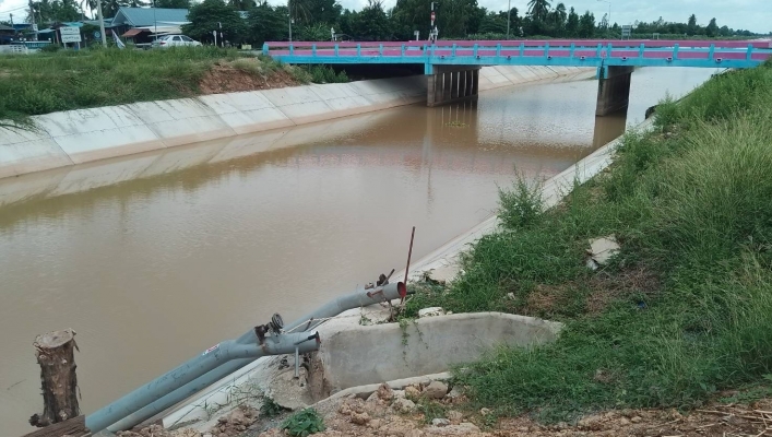 สทน.7 สำรวจพื้นที่เสี่ยงน้ำท่วม ในพื้นที่จังหวัดสุพรรณบุรี