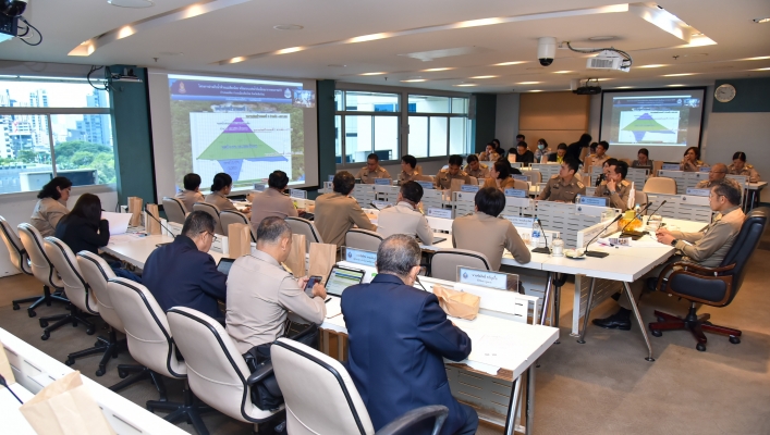 กรมทรัพยากรน้ำ ประชุมคณะกรรมการติดตามเร่งรัดการใช้จ่ายงบประมาณ ครั้งที่ 6/2568