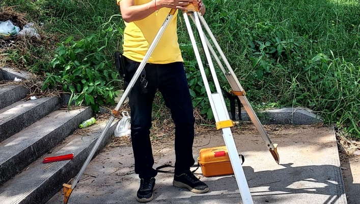 ทส. ทน. สทน.11 ส่วนอุทกวิทยา ตรวจสอบและบำรุงรักษาสถานีอุตุ-อุทกวิทยาแม่น้ำโขง