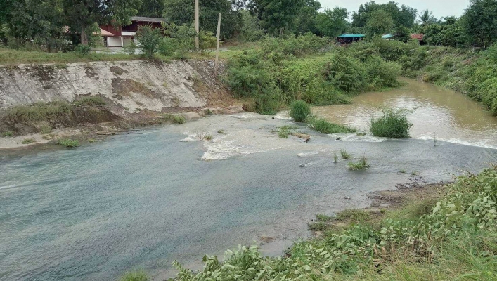 สทน.7 สำรวจพื้นที่เสี่ยงน้ำท่วม ในจังหวัดสุพรรณบุรี