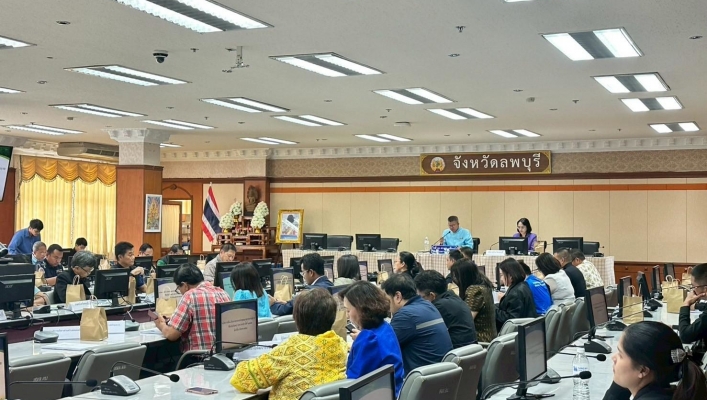 กรมทรัพยากรน้ำ โดยสำนักงานทรัพยากรน้ำที่ 2 ร่วมประชุมคณะอนุกรรมการนโยบายที่ดินจังหวัดลพบุรี (คทช.จังหวัดลพบุรี) ครั้งที่ 1/2568