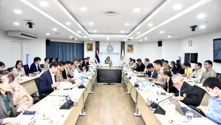 ปลัด ทส. เป็นประธานประชุมกำกับการประเมินผลราชการ ครั้งที่ 2/2568 พิจารณาร่างตัวชี้วัดปีงบฯ 2569