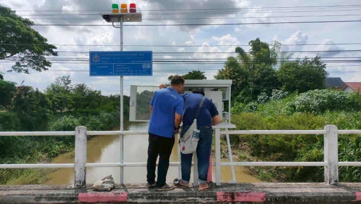 กรมทรัพยากรน้ำ โดย สำนักงานทรัพยากรน้ำที่ 1 ลงพื้นที่ตรวจสอบ ซ่อมแซมบำรุงรักษาฯ สถานีเตือนภัยล่วงหน้า (Early Warning)