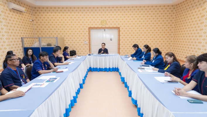 สทน.9 ลงพื้นที่อำเภอศรีสัชนาลัย จังหวัดสุโขทัย ประสานงานเเละประชุมเตรียมการจัดโครงการอนุรักษ์และพัฒนาแม่น้ำ คู คลอง ณ ชุมชนริมแม่น้ำยม และห้องประชุมโรงเรียนท่าชัยวิทยา