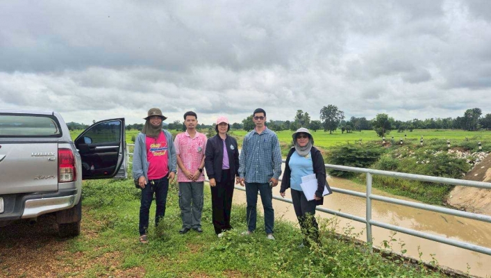 สทน.7 ลงพื้นที่สำรวจสถานภาพพื้นที่ชุ่มน้ำที่มีความสำคัญระดับท้องถิ่น อำเภอบ่อพลอย จังหวัดกาญจนบุรี