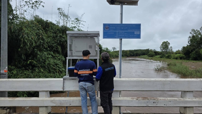 สทน.4 ออกปฏิบัติงานตรวจสอบ ซ่อมแซม และบำรุงรักษาสถานีสนามระบบเตือนภัยล่วงหน้า (Early Warning) สำหรับพื้นที่เสี่ยงอุทกภัย-ดินถล่ม ในพื้นที่ลาดชันและพื้นที่ราบเชิงเขา