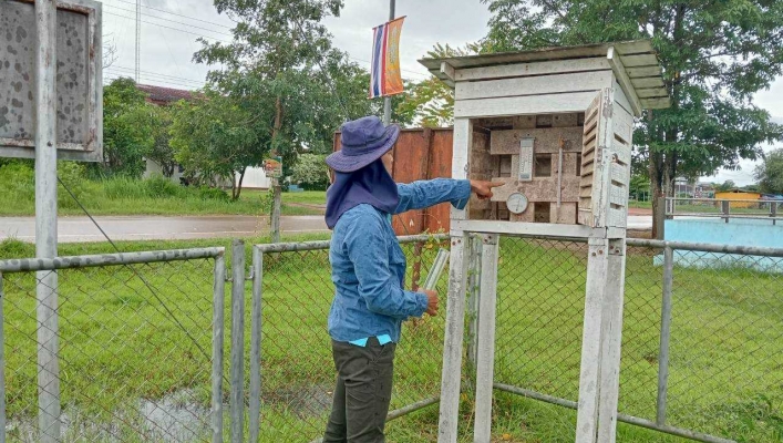 สทน.7 ลงพื้นที่ตรวจสอบ และบำรุงรักษาสถานี อุทกวิทยา - อุตุนิยมวิทยา ในเขตพื้นที่จังหวัดเพชรบุรีและจังหวัดประจวบคีรีขันธ์