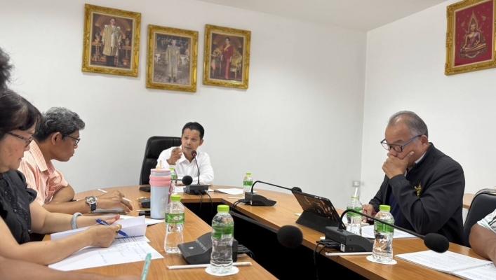สทน.10 ประชุม คณะทำงานการจัดตั้งศูนย์อำนวยการติดตามและแก้ไขปัญหาภาวะน้ำแล้งและภาวะน้ำท่วม (ส่วนหน้า)