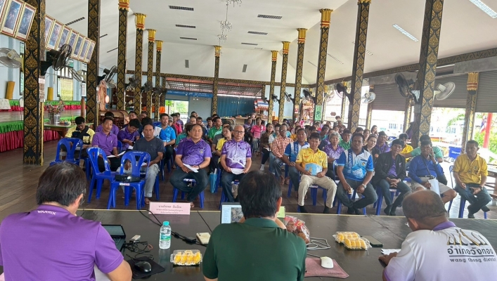 สทน.9 จัดโครงการรับฟังความคิดเห็นของประชาชนตามระเบียบสำนักนายกรัฐมนตรีฯ ในการดำเนินโครงการอนุรักษ์ฟื้นฟูแหล่งน้ำโครงข่ายน้ำคลองชมพู-คลองวัดตายม (ในพื้นที่ตำบลท่าหมื่นราม) หมู่ที่ 1-14 ตำบลท่าหมื่นราม อำเภอวังทอง จังหวัดพิษณุโลก