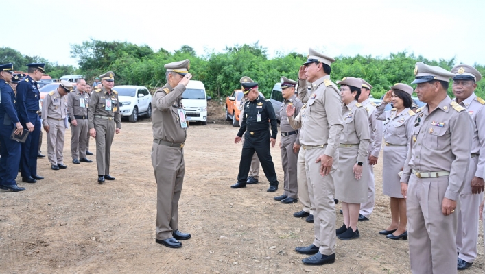 กรมทรัพยากรน้ำเข้าร่วมติดตามการดำเนินงานโครงการอันเนื่องมาจากพระราชดำริ จังหวัดเพชรบุรี