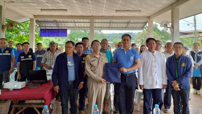 กรมทรัพยากรน้ำ โดย สำนักงานทรัพยากรน้ำที่ 1 จัดประชุมเชิงปฏิบัติการฟังความคิดเห็นของประชาชน โครงการก่อสร้างระบบกระจายน้ำด้วยพลังงานแสงอาทิตย์ห้วยโป่ง