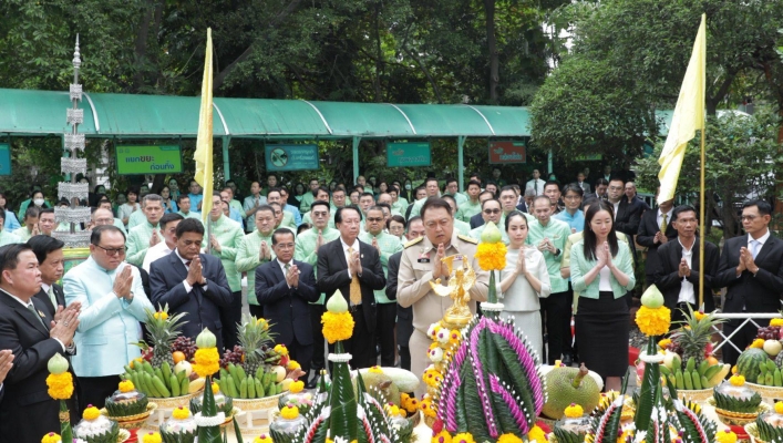 กรมทรัพยากรน้ำ ร่วมต้อนรับรัฐมนตรีว่าการกระทรวงทรัพยากรธรรมชาติและสิ่งแวดล้อม