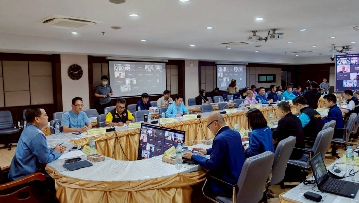สทน.1 - ส่วนอุทกวิทยาที่ 1 เชียงใหม่ เข้าร่วมประชุมหารือการพัฒนาระบบเตือนภัยการจัดการสาธารณภัย  กรณีน้ำท่วม น้ำป่าไหลหลากและดินถล่ม ในพื้นที่ จ.เชียงใหม่