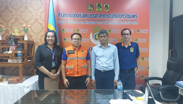 สทน.10 ประสานการช่วยเหลือพื้นที่สำหรับการติดตั้งเครื่องสูบน้ำ
