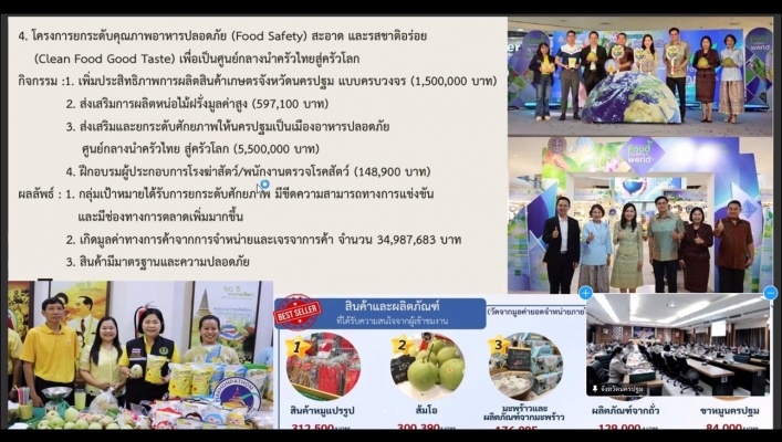 สทน.7 ร่วมประชุมคณะกรมการจังหวัดและหัวหน้าส่วนราชการจังหวัดนครปฐม
