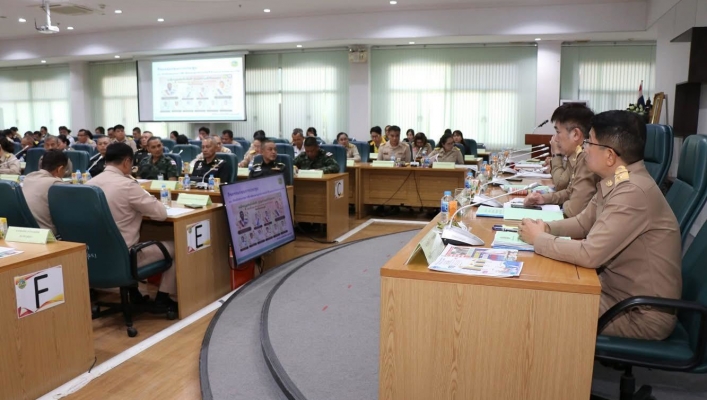 สทน.7 ร่วมประชุมคณะกรมการจังหวัดกาญจนบุรี หัวหน้าส่วนราชการ ที่เกี่ยวข้องและภาคเอกชน
