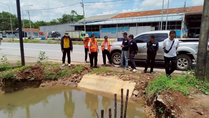 สทน.6 เข้าสำรวจพื้นที่ เพื่อหาแนวทางป้องกันบรรเทาสาธารณภัยจากเหตุอุทกภัย