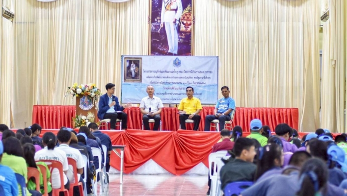 สทน.6 ดำเนินโครงการการอนุรักษ์และพัฒนาแม่น้ำ คู คลอง โดยการมีส่วนร่วมของประชาชน จังหวัดฉะเชิงเทรา
