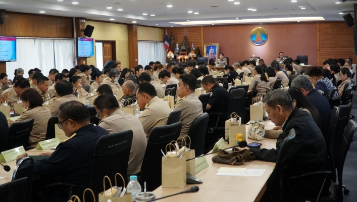 สทน.6 เข้าร่วมประชุมคณะกรมการจังหวัดปราจีนบุรี ครั้งที่ 9/2568 ประจำเดือน กันยายน 2568