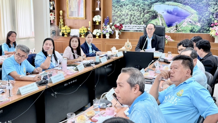 สทน.6 จัดประชุมสำนักงานทรัพยากรน้ำที่ 6 ครั้งที่ 5/2568