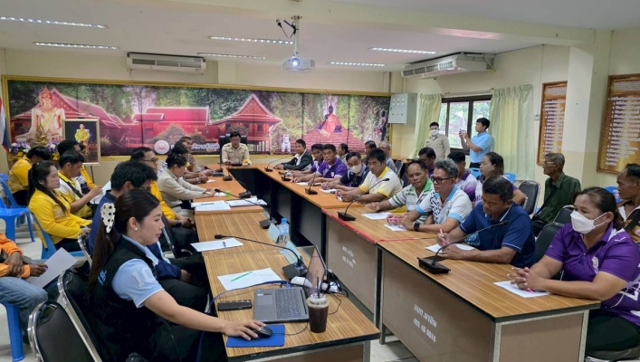 สทน.9 จัดประชุมรับฟังความคิดเห็นของประชาชนฯ ตามระเบียบสำนักนายกรัฐมนตรีฯ พ.ศ.2548 โครงการอนุรักษ์ฟื้นฟูโครงข่ายน้ำบึงหล่ม-อ่างเก็บน้ำชำนาคพร้อมระบบกระจายน้ำด้วยพลังงานแสงอาทิตย์ หมู่ที่ 1-7 ต.นาอิน อ.พิชัย จ.อุตรดิตถ์