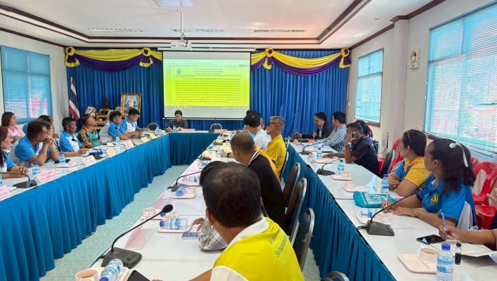 สทน.7 ร่วมหารือแนวทางการแก้ไขปัญหาภัยแล้ง ในพื้นที่ตำบลชัยเกษม จังหวัดประจวบคีรีขันธ์