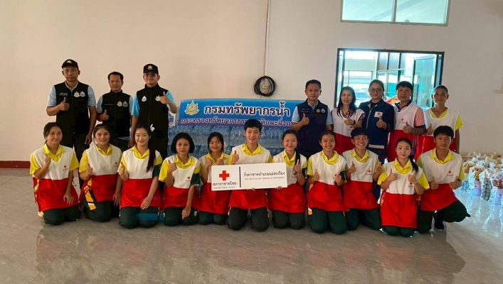 สทน1.ลงพื้นที่ อ.แม่สะเรียง จ.แม่ฮ่องสอน เร่งช่วยเหลือผู้ประสบภัยจากพายุ