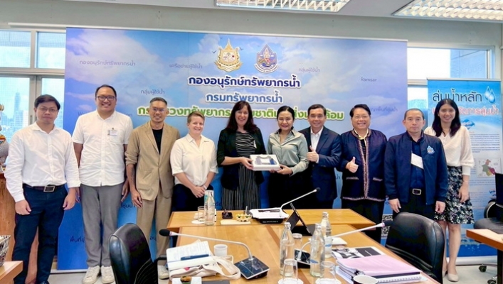 กอน. UNEP และ IUCN ร่วมการประชุมติดตามความก้าวหน้าโครงการ Mekong EbA South