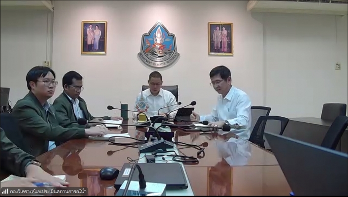 สทน.7 ประชุมคณะทำงานด้านการประเมินสถานการณ์น้ำและการบริหารจัดการน้ำ ครั้งที่ 22/2568