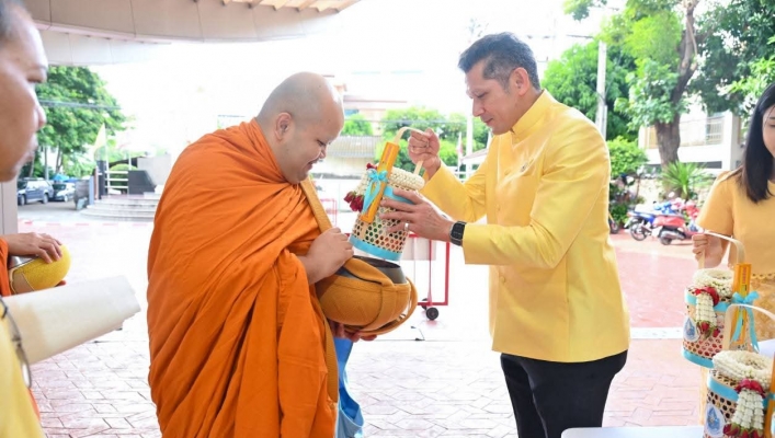 กรมทรัพยากรน้ำ จัดพิธีบำเพ็ญกุศลน้อมรำลึก “วันนวมินทรมหาราช 13 ตุลาคม 2568”