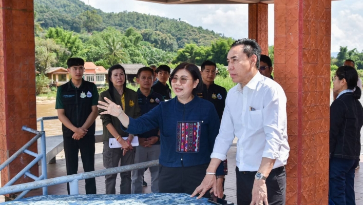 ทน. ลงพื้นที่ติดตามการเฝ้าระวังคุณภาพน้ำแม่น้ำกก
