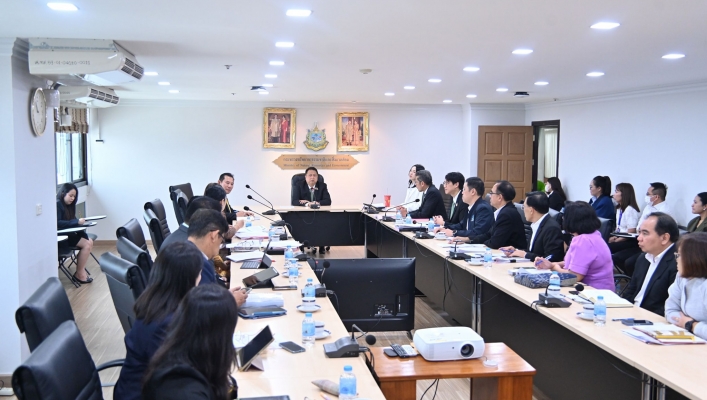 กรมทรัพยากรน้ำ ร่วมหารือเตรียมความพร้อมก่อนการประชุม กก.วล. ครั้งที่ 5