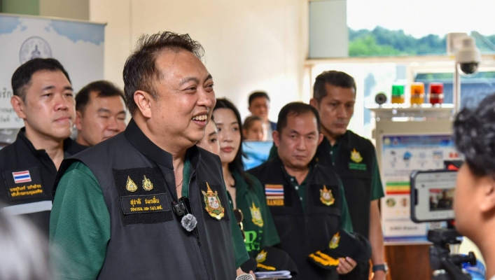 “รองนายกฯ สุชาติ” สั่งการกรมฯ น้ำ สำรวจแหล่งน้ำดิบประปาหมู่บ้าน จ.เชียงราย พร้อมหาแหล่งน้ำทดแทนการใช้น้ำกก แก้ปัญหาสารปนเปื้อนประปาหมู่บ้านให้ชุมชนเร่งด่วน