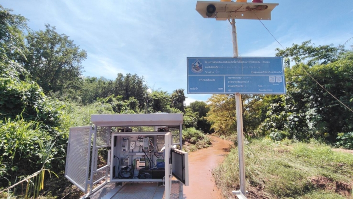 สทน.9 ตรวจสอบและซ่อมแซมบำรุงรักษา ระบบเตือนภัยน้ำท่วม-ดินถล่ม (Early Warning) ในเขตพื้นที่จังหวัดอุตรดิตถ์ จังหวัดสุโขทัย และจังหวัดพิษณุโลก