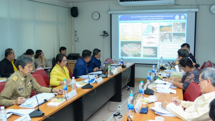 กรมทรัพยากรน้ำประชุมขับเคลื่อนโครงการอ่างเก็บน้ำห้วยแม่เหียะน้อยฯ ครั้งที่ 4 เดินหน้าตามแผนเร่งรัดการดำเนินงาน