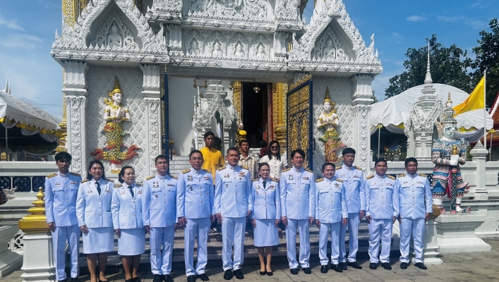 ทส. ทน. สทน.11 เข้าร่วมพิธีถวายผ้าพระกฐินพระราชทานกรมทรัพยากรน้ำ ประจำปี พ.ศ. 2568 ณ วัดบางไผ่ จังหวัดนนทบุรี